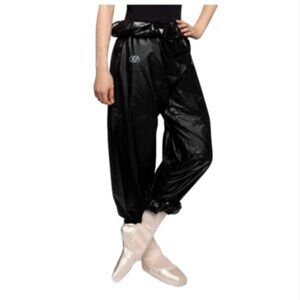 NWT Russian Pointe Trash Bag Pant Black S/M